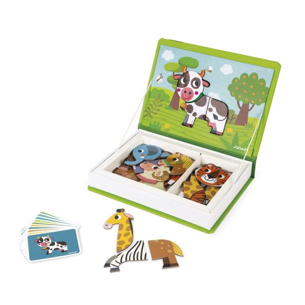 Janod Magnetibook - Dieren