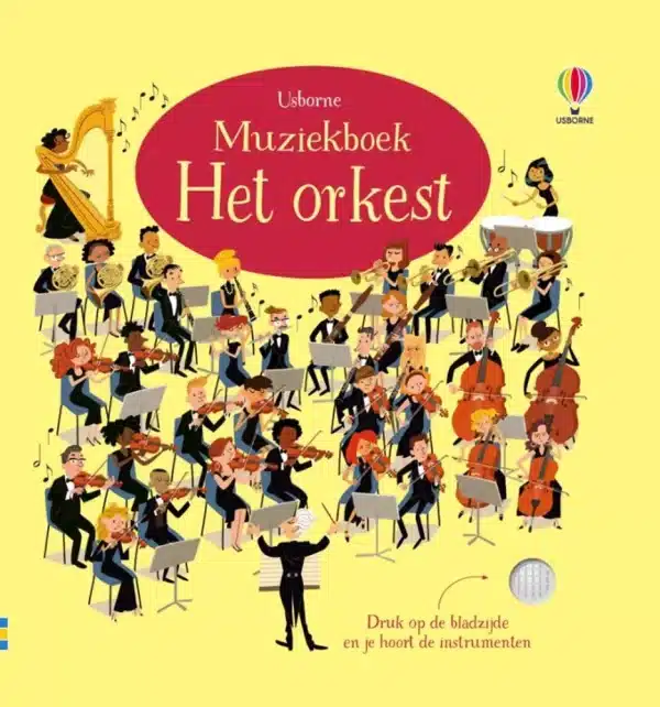 Geluidenboek Muziekboek het orkest - Usborne