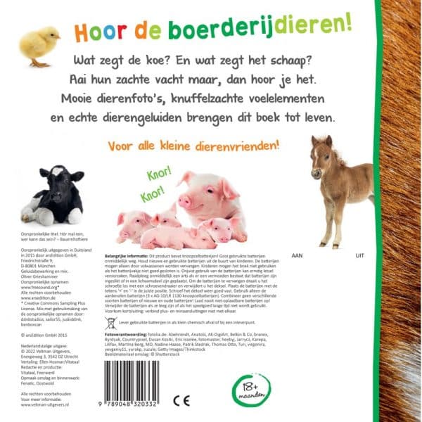 Welk dier hoor ik hier? - Boerderijdieren - Afbeelding 2